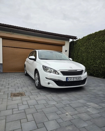 Peugeot 308 cena 29500 przebieg: 234000, rok produkcji 2016 z Kraków małe 106